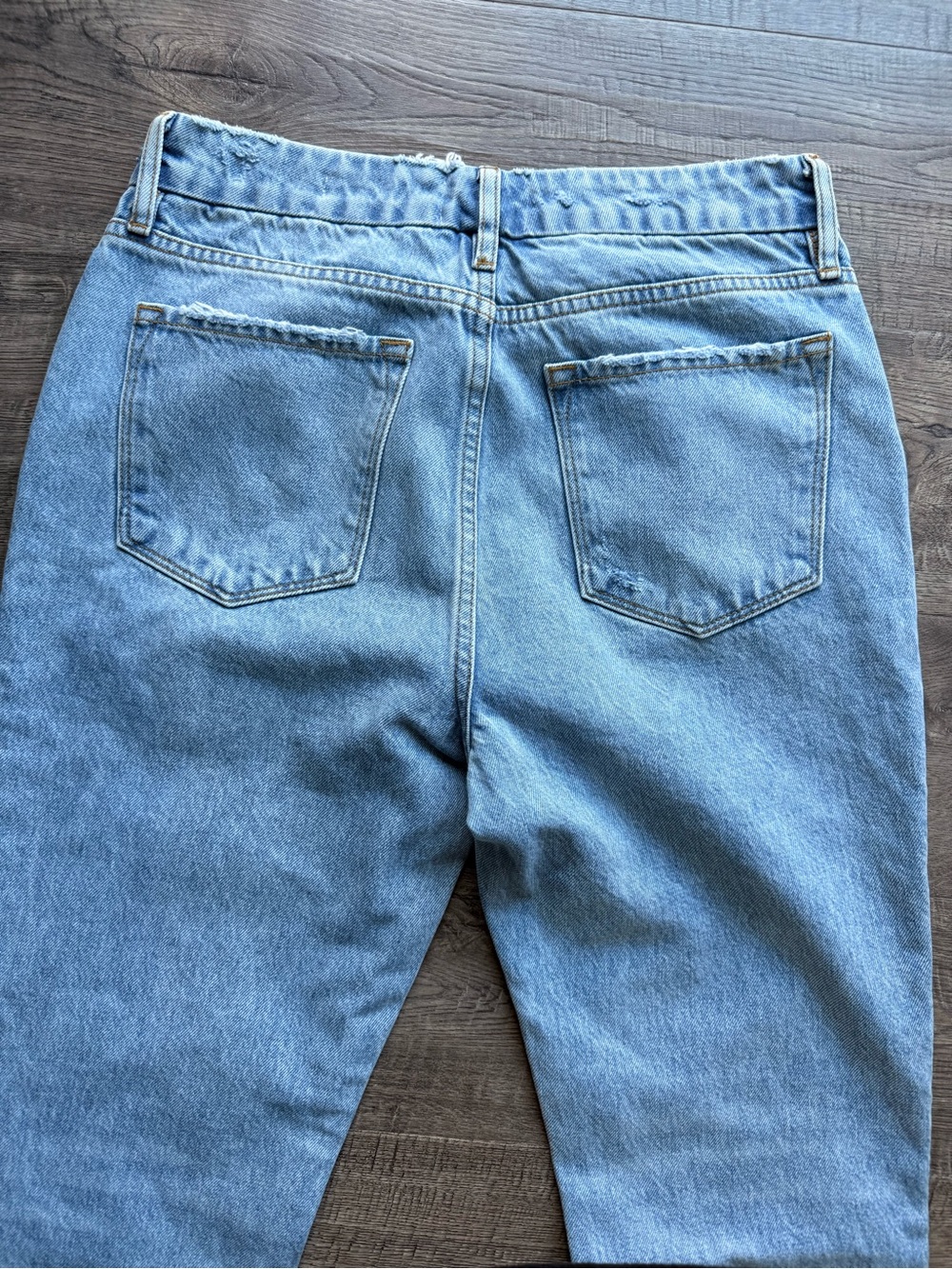 FRAME - Le Super High Rise Mini Boot jeans Light Blue Women's Jeans SIZE 27 - Picture 11 of 16